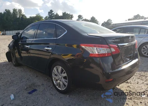 2014 Nissan Sentra S z USA, uszkodzony, nr VIN 3N1AB7AP2EY338809